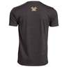 Vortex Men's Full Tine Short Sleeve Shirt - Charcoal Heather - M - Charcoal Heather M