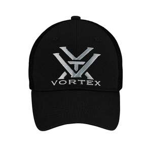 Vortex Men's Logo Adjustable Hat - Black - One Size Fits Most