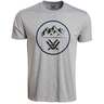 Vortex Men's Three Peaks Short Sleeve Casual Shirt - Grey Heather - M - Grey Heather M