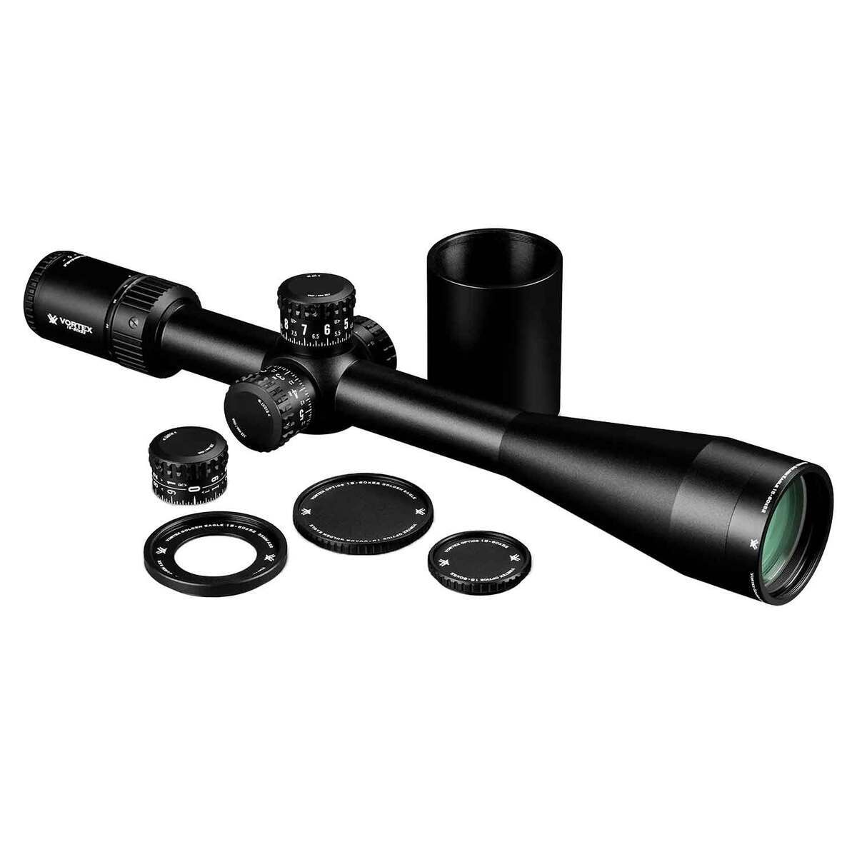 Vortex Golden Eagle 15-60x 52mm Rifle Scope - SCR-1 (MOA) - Black Vortex Golden Eagle 15-60x 52mm Rifle Scope - SCR-1 (MOA) - Black