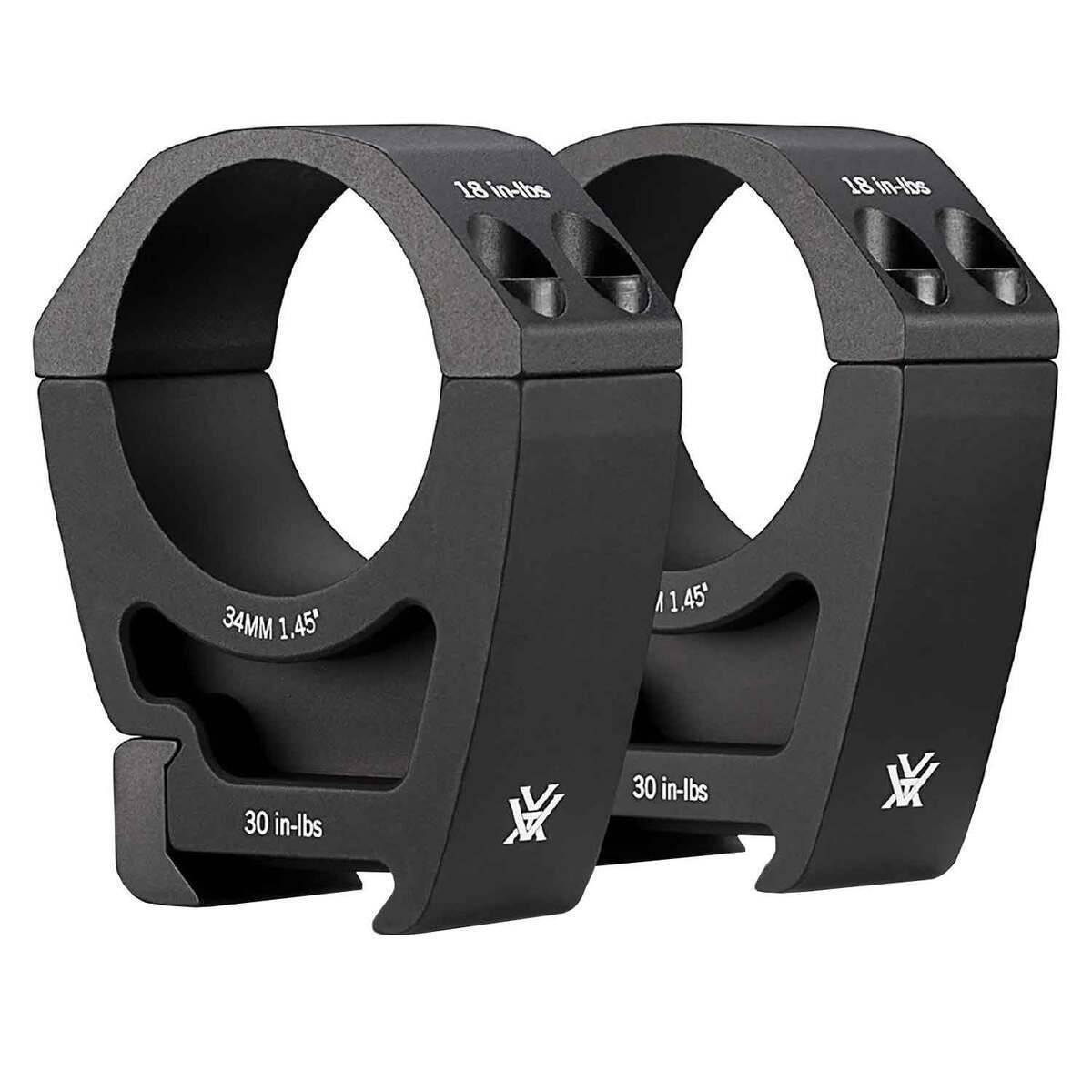 Vortex Optics Pro Riflescope 34mm High Scope Rings - Matte Black ...