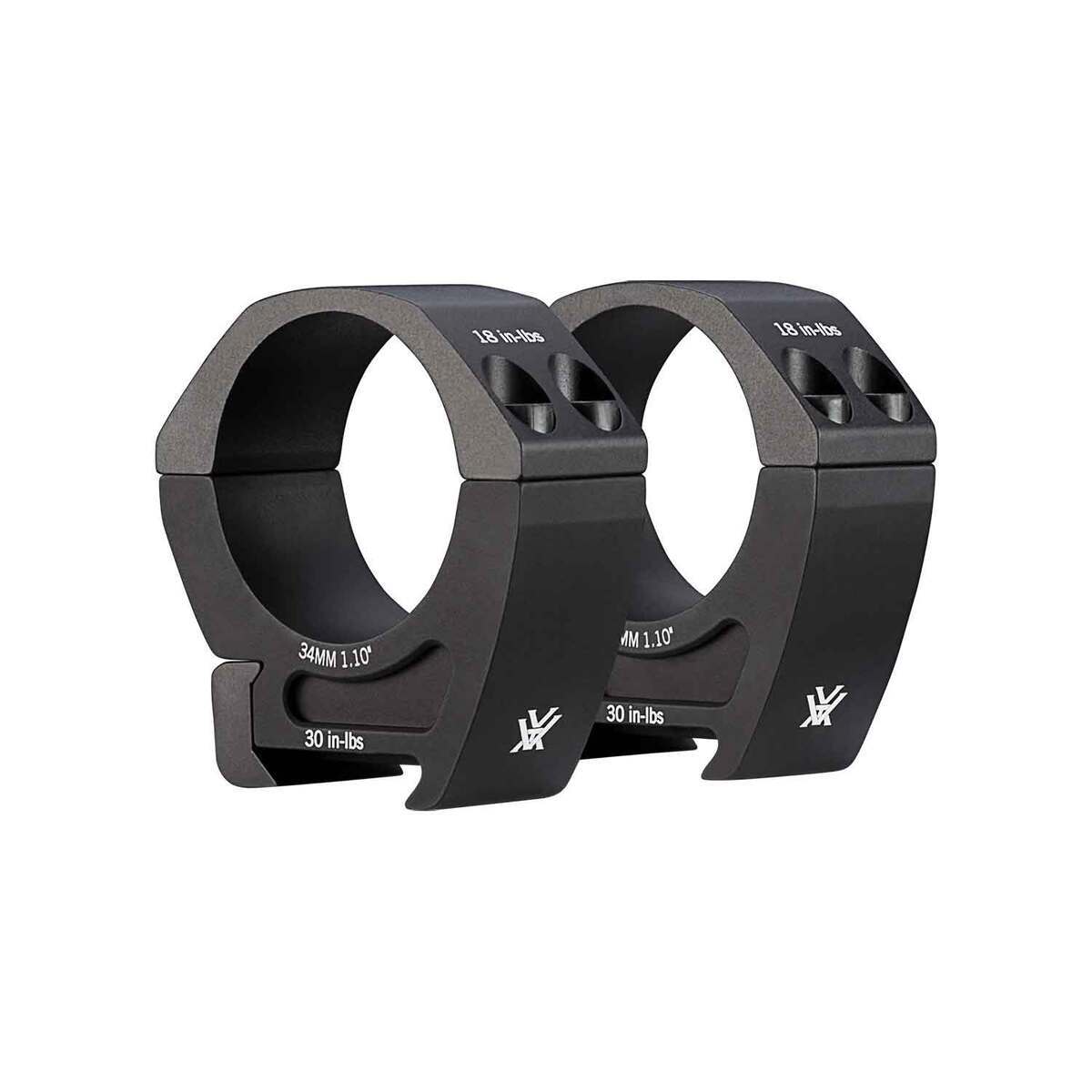 Vortex Optics Pro Series 34mm Medium Scope Ring - Matte Black - Black Vortex Optics Pro Series 34mm Medium Scope Ring - Matte Black - Black