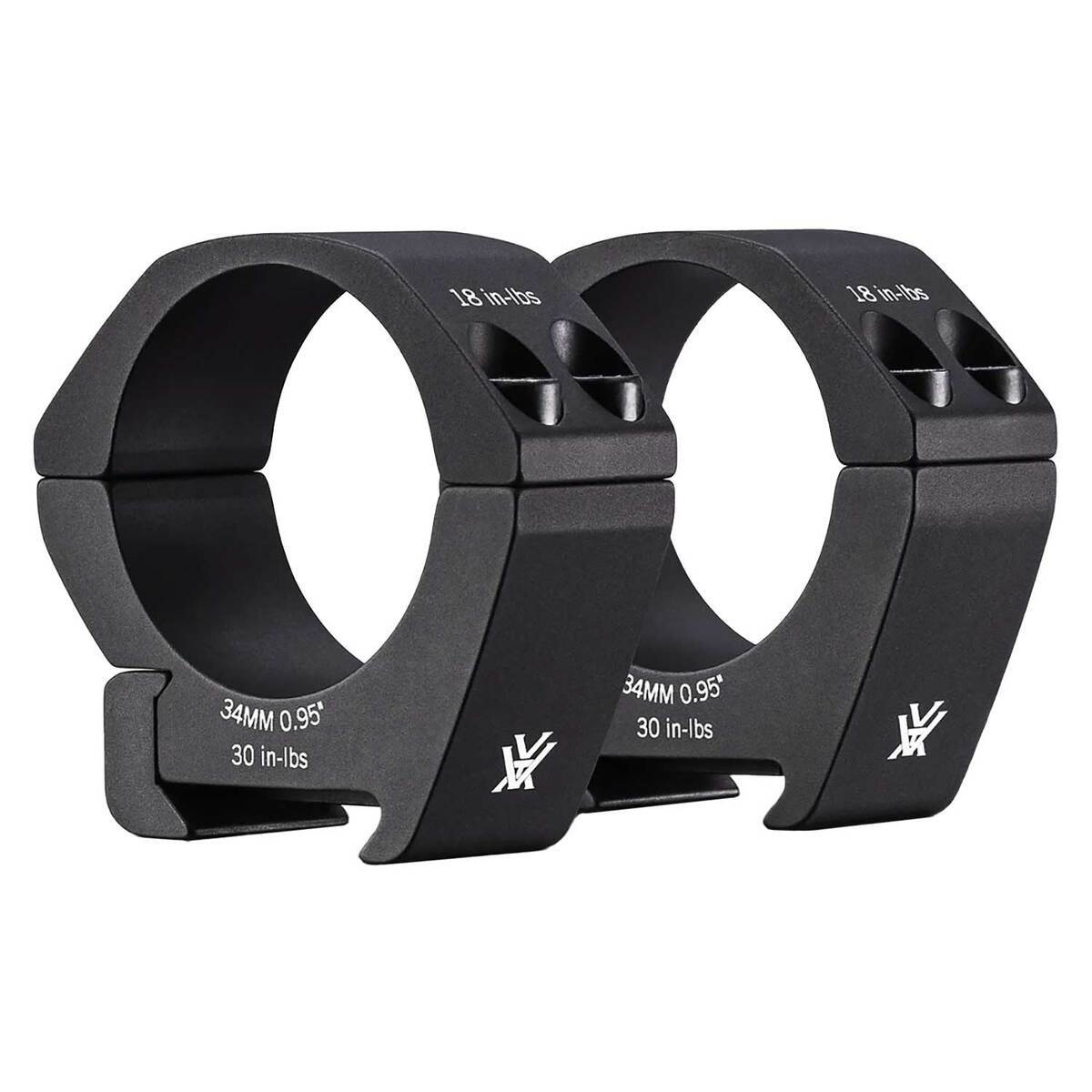 Vortex Pro 34mm Low Riflescope Rings - Matte Black | Sportsman's Warehouse