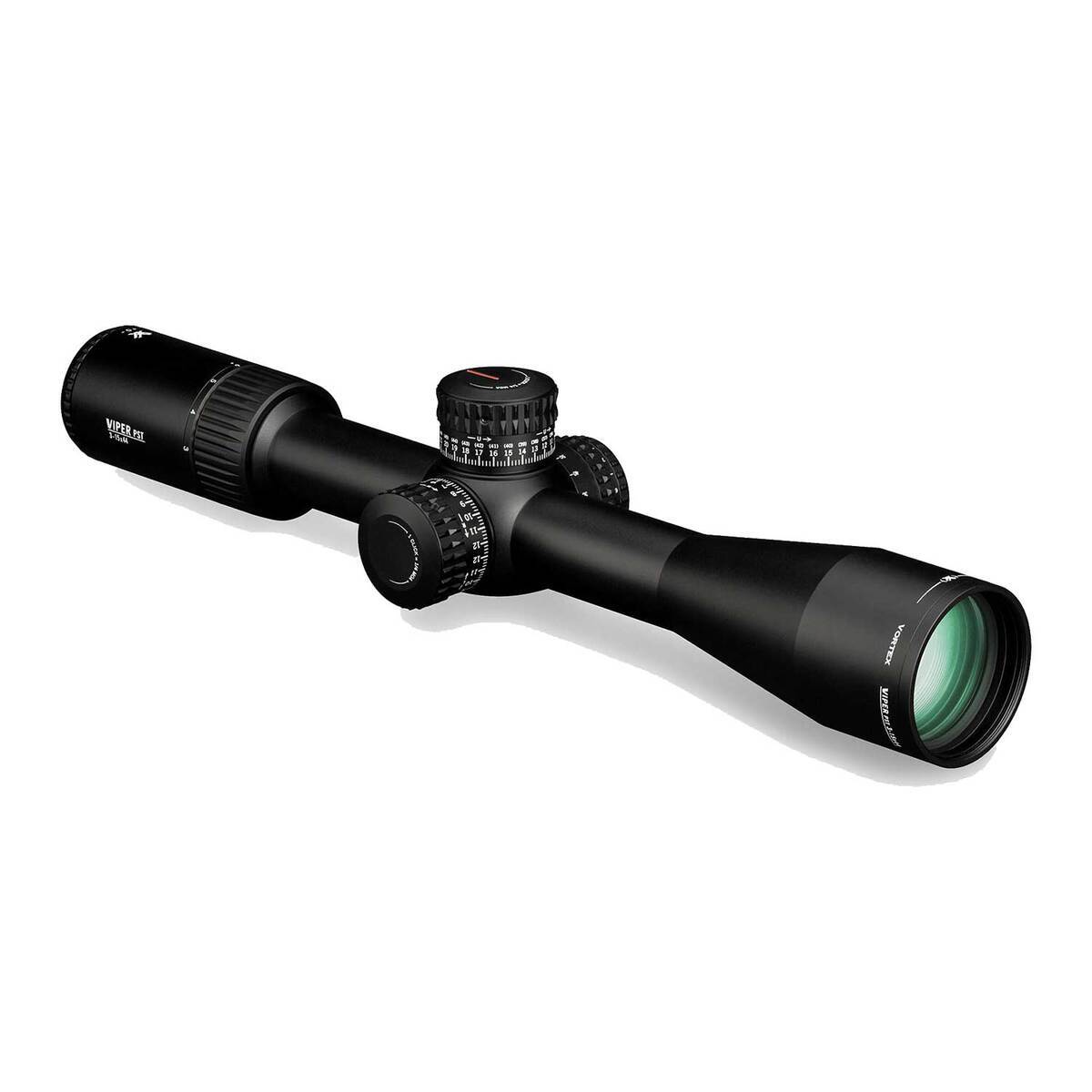 Vortex Viper PST Gen II 3-15x44 Rifle Scope - EBR-2C MRAD - Black Vortex Viper PST Gen II 3-15x44 Rifle Scope - EBR-2C MRAD - Black