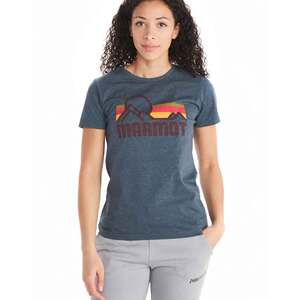 Marmot Women's Coastal Short Sleeve Shirt - Navy Heather - S