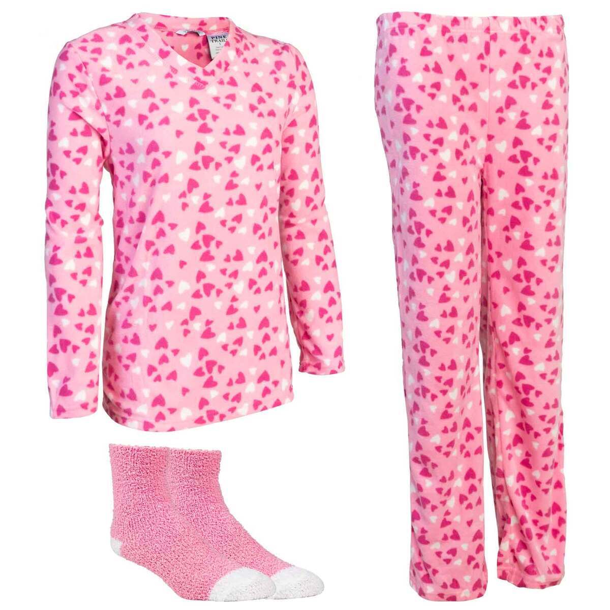 Pine Trails Women's Micro Fleece 3 Piece Pajama Set Pine Trails Women's Micro Fleece 3 Piece Pajama Set
