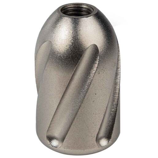 Wasatch Arms Fluted Stainless Steel Bolt Knob - Black