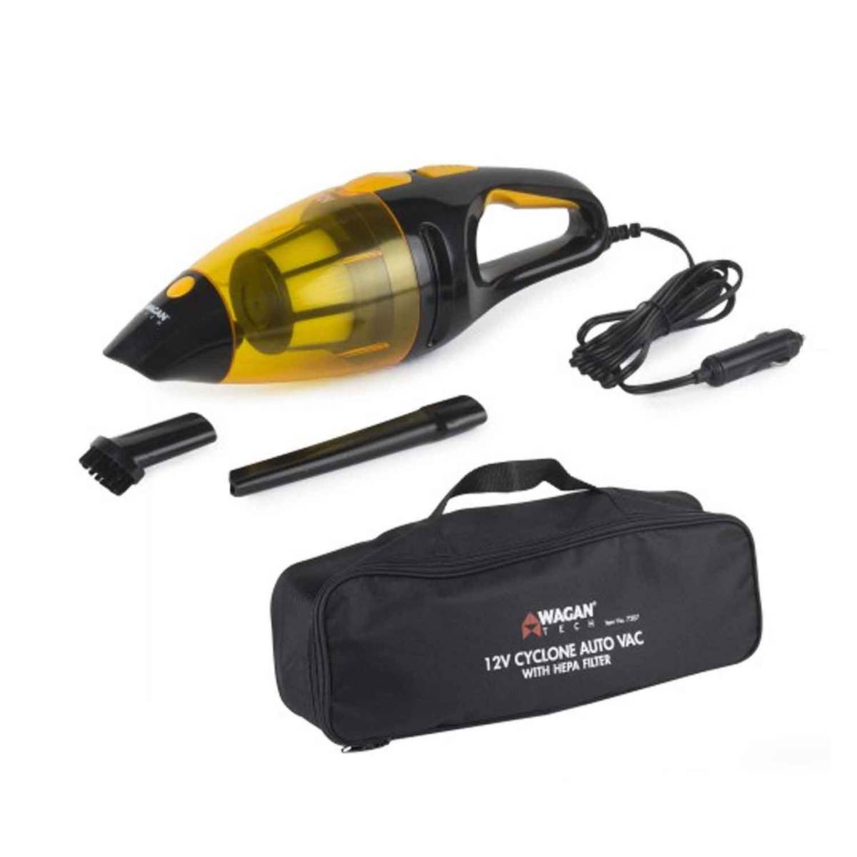 Wagan 12V Cyclone Auto Vac - Yellow/Black Wagan 12V Cyclone Auto Vac - Yellow/Black