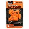 Walker's Soft Foam Passive Earplugs w/ Aluminum Carry Canister - Orange - Orange