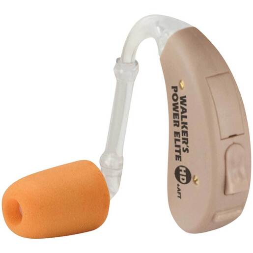Walker’s Game Ear HD Power Elite Electronic Earplugs – Beige