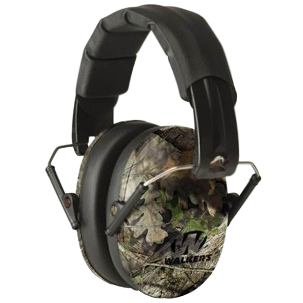 Walker's Low Profile Folding Passive Earmuffs - Mossy Oak - Mossy Oak Walker's Low Profile Folding Passive Earmuffs - Mossy Oak - Mossy Oak