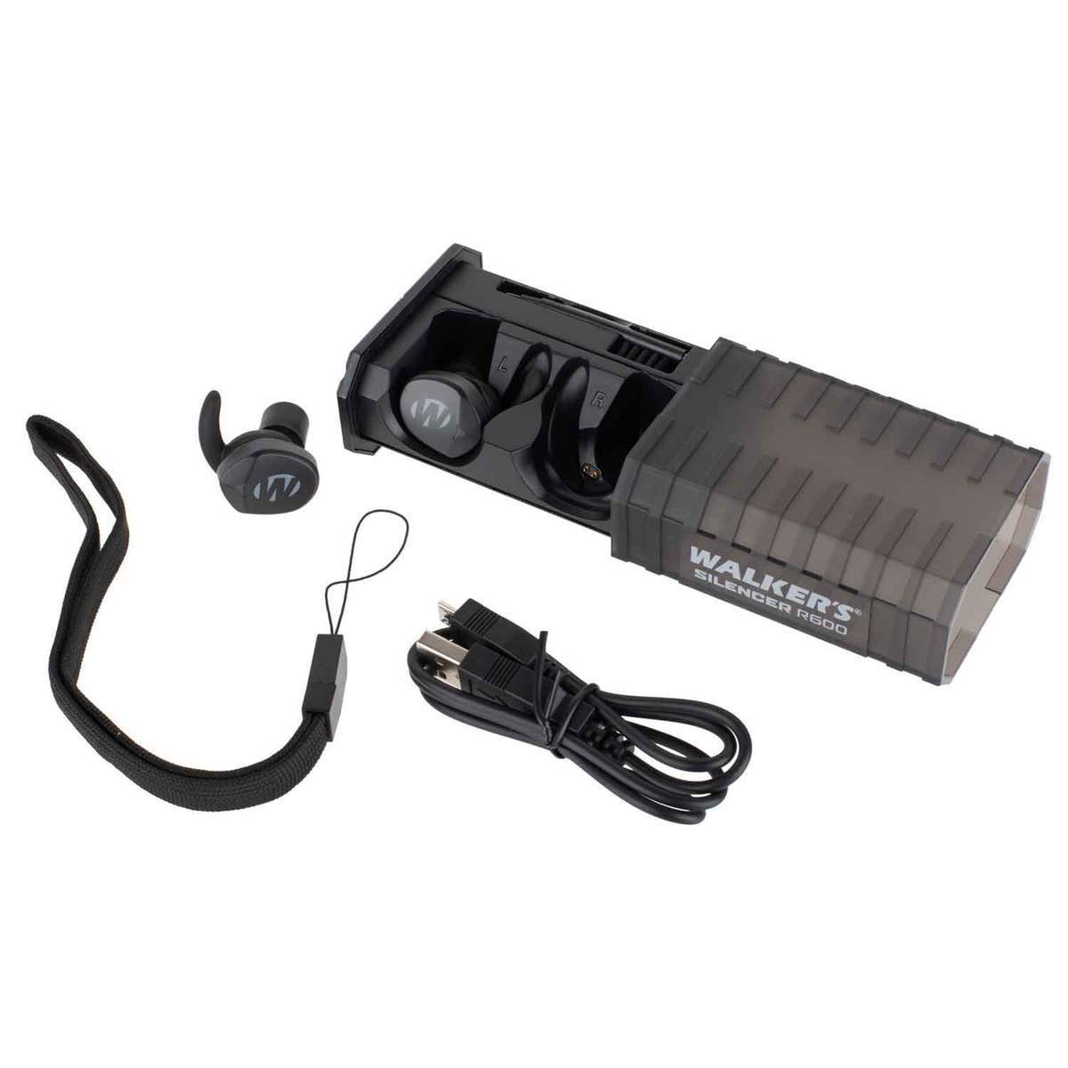 Walker's Silencer 2.0 Electronic Earplugs - Gray - Gray Walker's Silencer 2.0 Electronic Earplugs - Gray - Gray