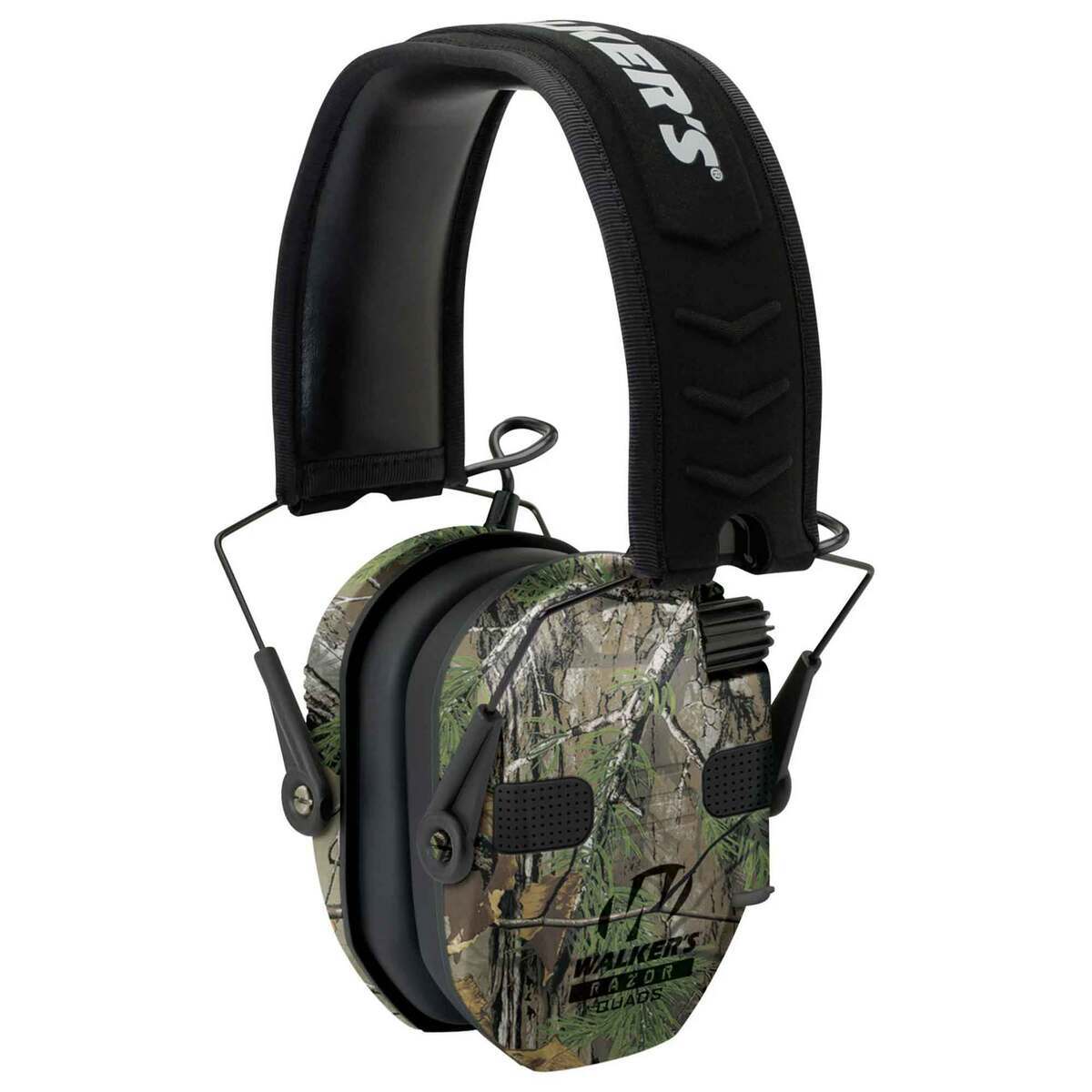 Walker's Razor Quad Electronic Earmuffs - Realtree Xtra - Realtree Xtra Walker's Razor Quad Electronic Earmuffs - Realtree Xtra - Realtree Xtra
