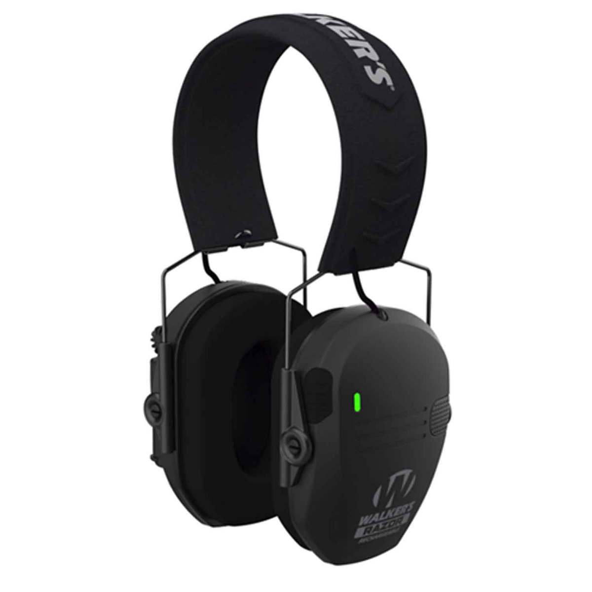 Walker's Razor Rechargeable Electronic Earmuffs - Black | Sportsman's ...