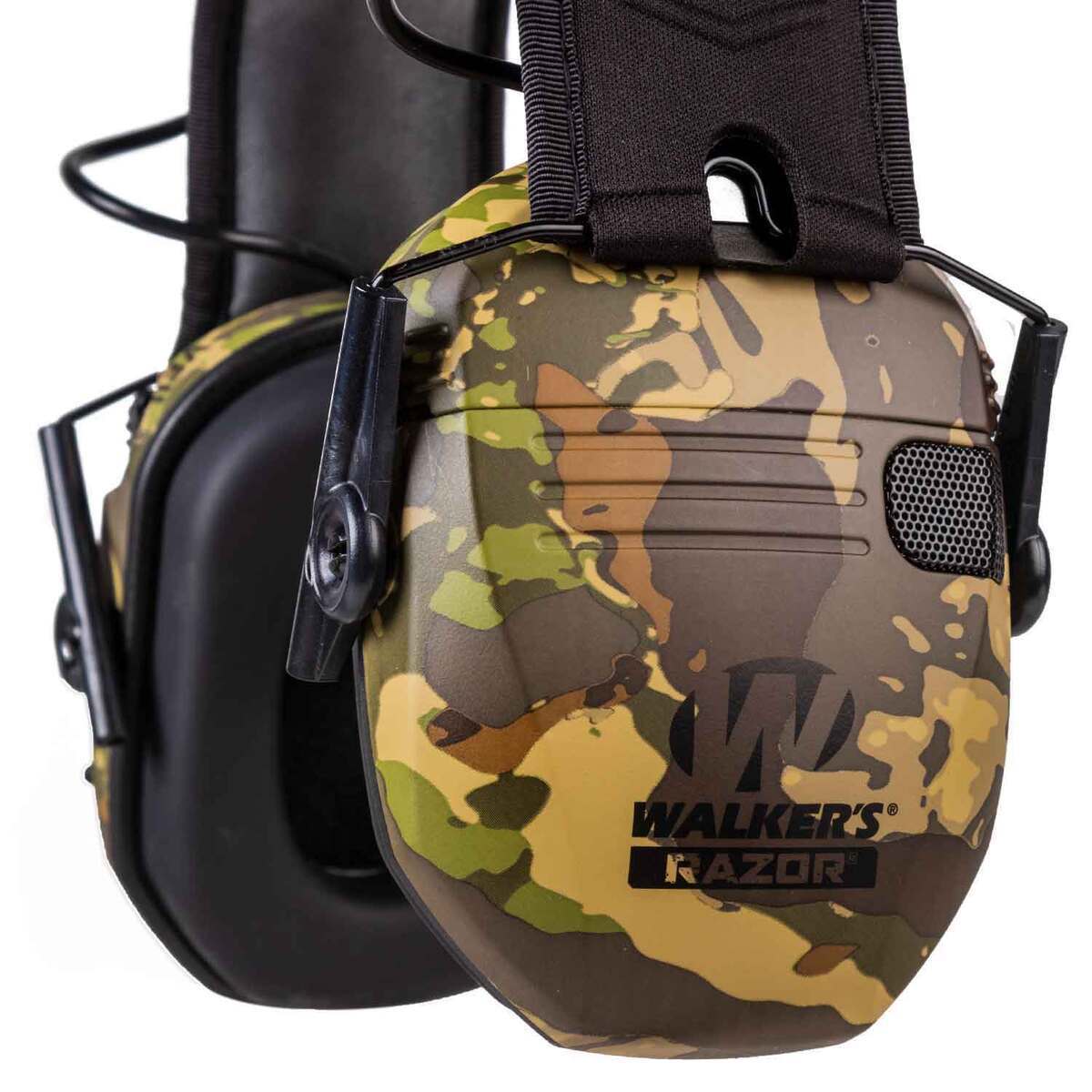 Walker's Razor Slim Electronic Earmuff - K2 Camo | Sportsman's Warehouse