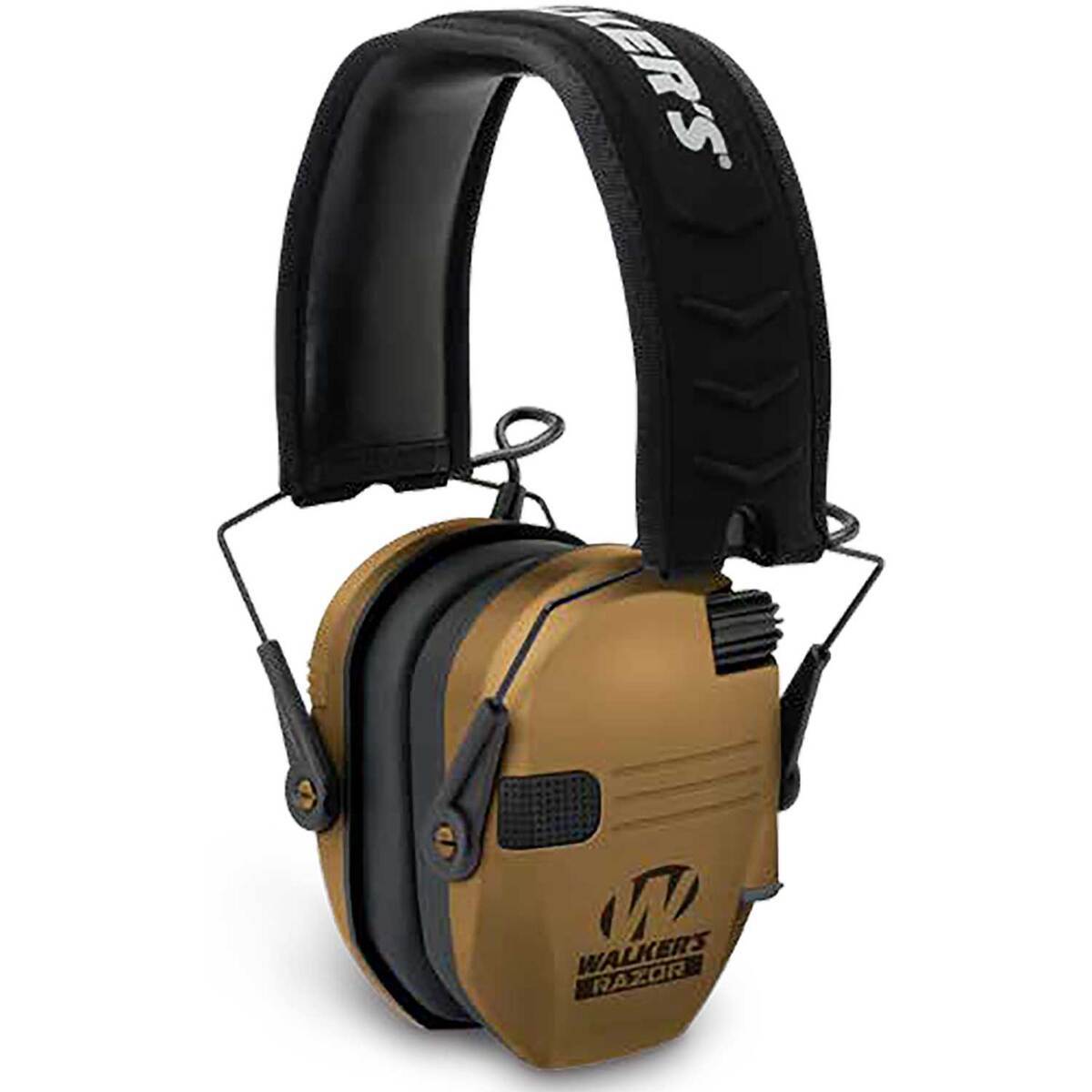 Walker's Razor Slim Electronic Earmuffs - Battle Brown | Sportsman's ...