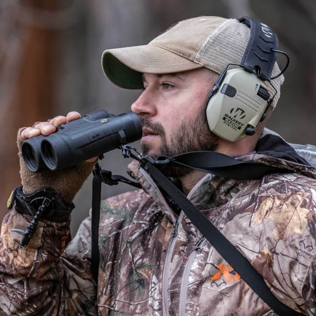 Electronic Earmuff Case PAIYULE Storage Case For Walker's Razor Slim & Howard Leight Earmuffs - EVA Protective Box EVA Protective Case For Electronic Hearing Protection