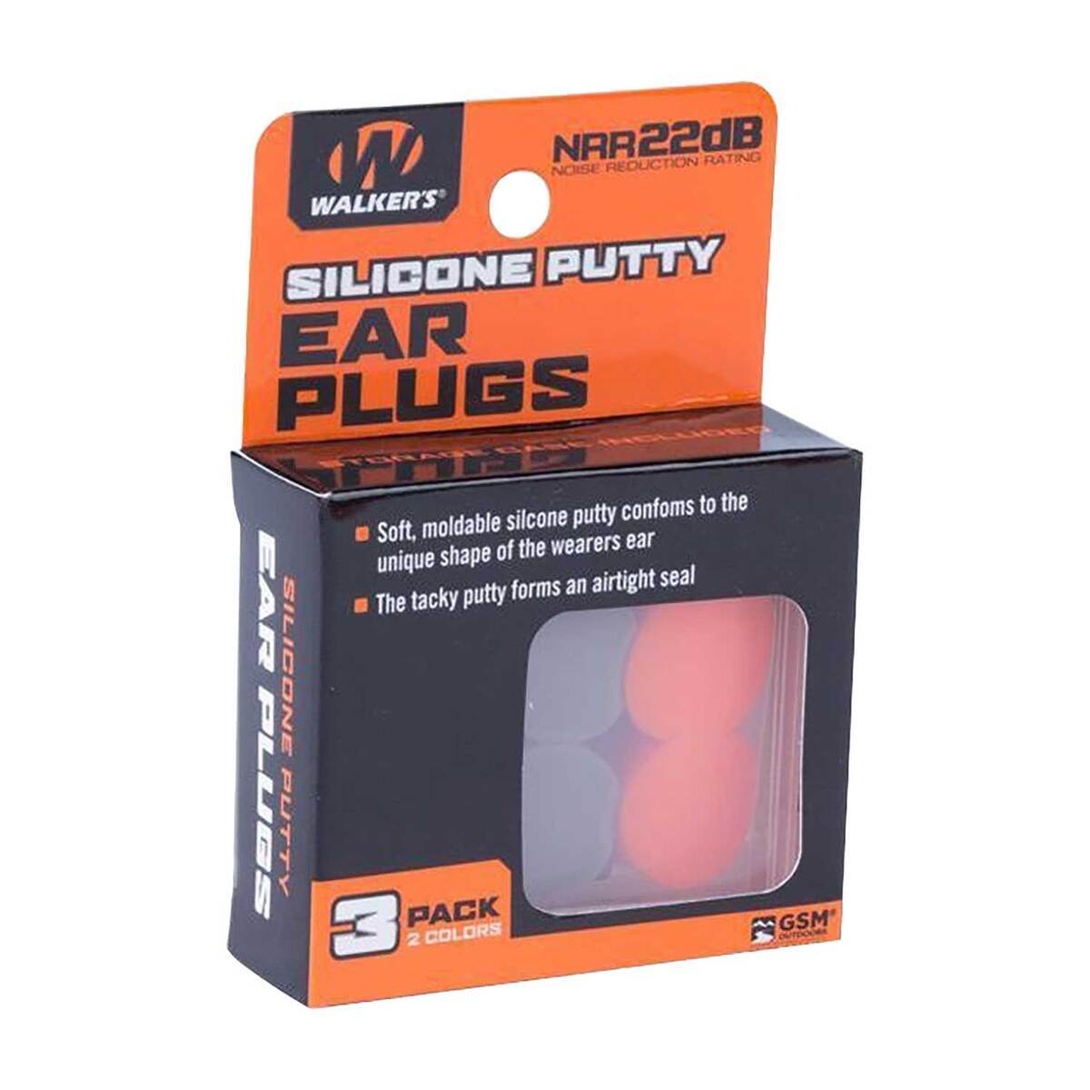 Walker's Silicone Putty Passive Earplugs Walker's Silicone Putty Passive Earplugs