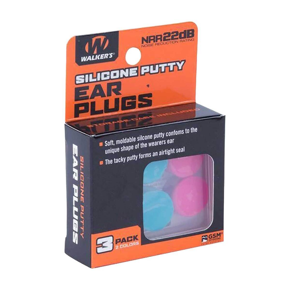 Walker's Silicone Putty Passive Earplugs Walker's Silicone Putty Passive Earplugs
