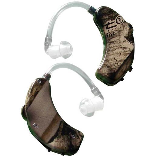 Walker's Ultra Ear BTE Hearing Enhancer Electronic Earplugs - Camo