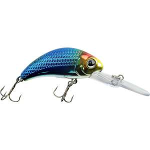 Walleye Nation Creations Boogie Shad Crankbait - Blue Maui, 1/4oz, 2-1/4in, 11-14ft
