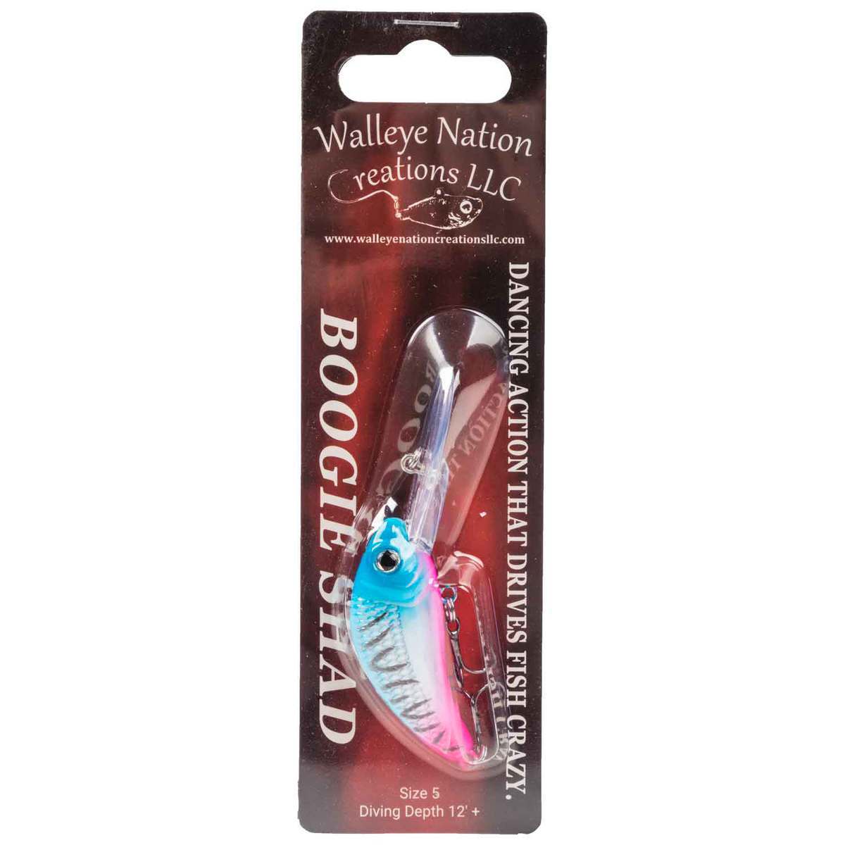 Walleye Nation Creations Boogie Shad Crankbait Walleye Nation Creations Boogie Shad Crankbait