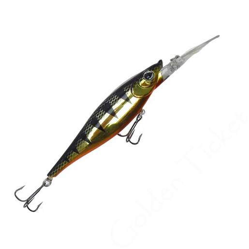 Walleye Nations Creations Lil Reaper Crankbait - Golden Ticket 6