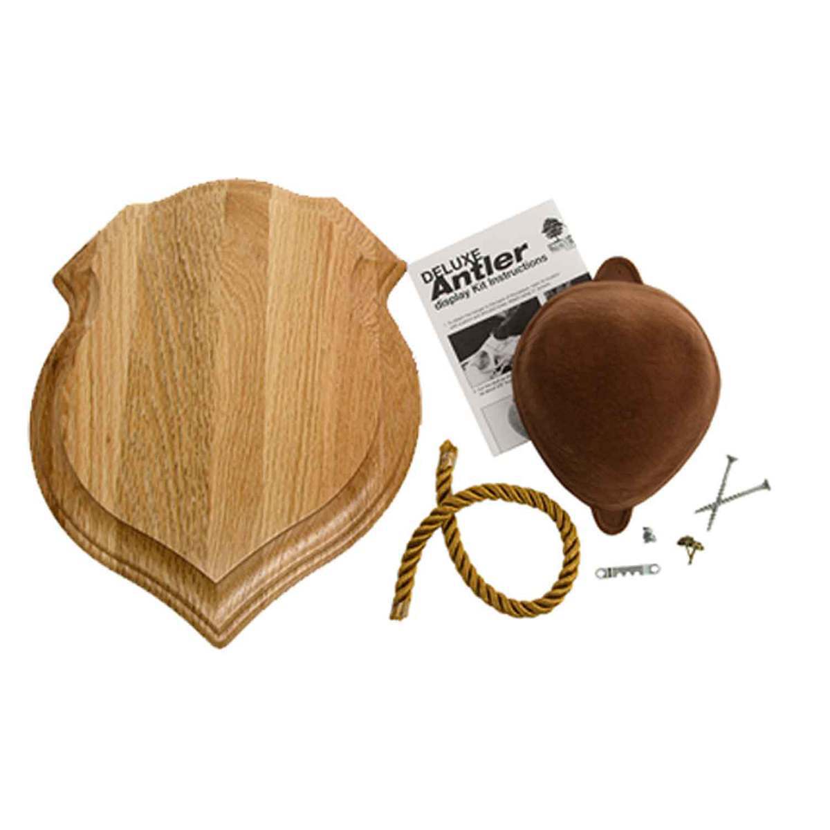 Walnut Hollow Deluxe Antler Display Kit - Oak - Oak Walnut Hollow Deluxe Antler Display Kit - Oak - Oak