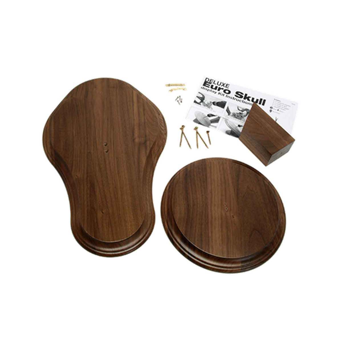 Walnut Hollow Deluxe Euro Skull Display Kit - Walnut - Walnut Walnut Hollow Deluxe Euro Skull Display Kit - Walnut - Walnut