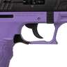 Walther P22 22 Long Rifle 3.42in Crushed Orchid Cerakote Pistol - 10+1 Rounds - Purple