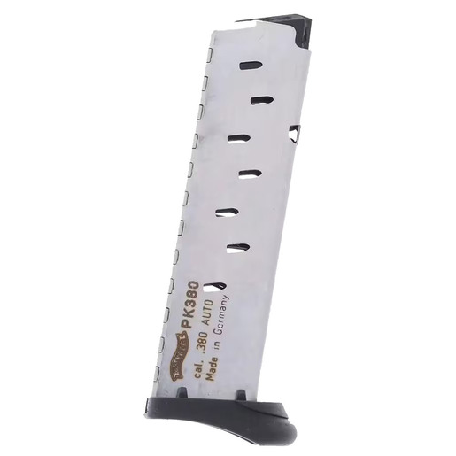 Walther 5136741 Metallic PD380 380 Auto (ACP) Handgun Magazine – 9 Rounds