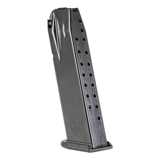 Walther Arms Black PDP Full-Size Frame Pistol 9mm Luger Handgun Magazine – 18 Rounds – Black