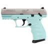 Walther CCP M2 380 Auto (ACP) 3.54in Angel Blue/Stainless Pistol - 8+1 Rounds - Blue