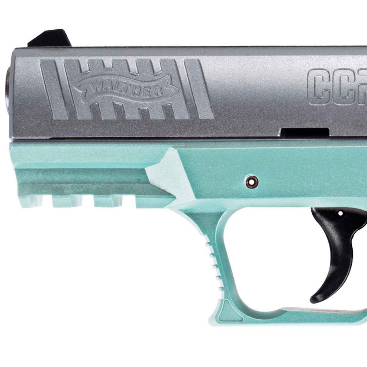 Walther CCP M2 380 Auto (ACP) 3.54in Angel Blue/Stainless Pistol - 8+1 Rounds - Angel Blue/Stainless Walther CCP M2 380 Auto (ACP) 3.54in Angel Blue/Stainless Pistol - 8+1 Rounds - Angel Blue/Stainless