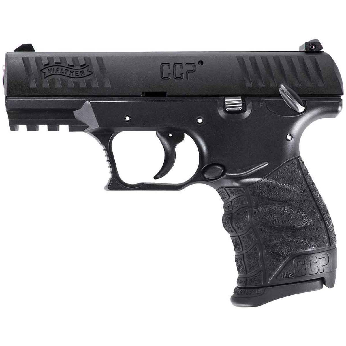Walther CCP M2 380 Auto (ACP) 3.54in Black Pistol - 8+1 Rounds - Black Walther CCP M2 380 Auto (ACP) 3.54in Black Pistol - 8+1 Rounds - Black