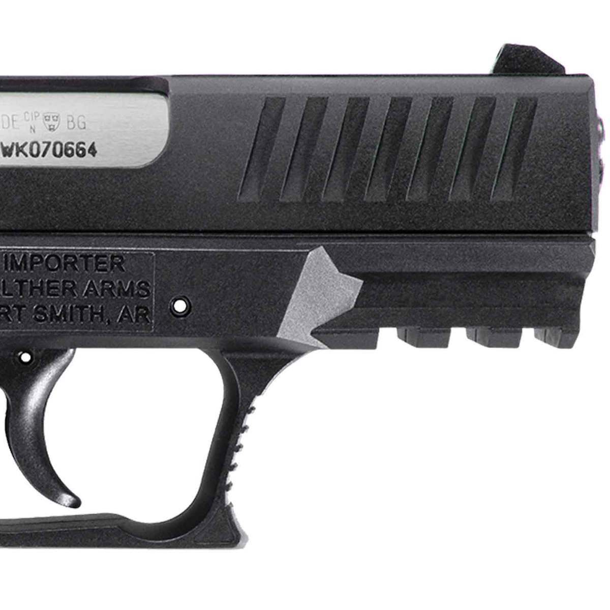 Walther CCP M2 380 Auto (ACP) 3.54in Black Pistol - 8+1 Rounds - Black Walther CCP M2 380 Auto (ACP) 3.54in Black Pistol - 8+1 Rounds - Black