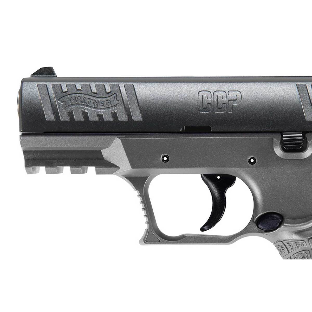 Walther CCP M2 9mm Luger 3.54in Tungsten Gray Pistol - 8+1 Rounds - Gray Walther CCP M2 9mm Luger 3.54in Tungsten Gray Pistol - 8+1 Rounds - Gray