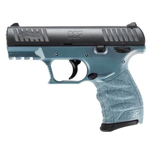 Walther CCP M2 9mm Luger 3.54in Black Steel Pistol - 8+1 Rounds - Blue image