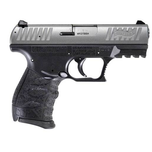 Walther CCP M2 9mm Luger 3.54in Stainless Steel Pistol - 8+1 Rounds - Black image