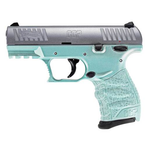 Walther CCP M2 9mm Luger 3.54in Stainless Steel Pistol - 8+1 Rounds - Blue image