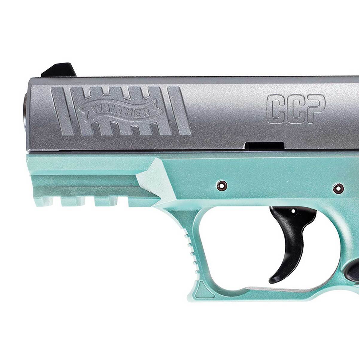 Walther CCP M2 9mm Luger 3.54in Stainless Steel Pistol - 8+1 Rounds - Blue Walther CCP M2 9mm Luger 3.54in Stainless Steel Pistol - 8+1 Rounds - Blue