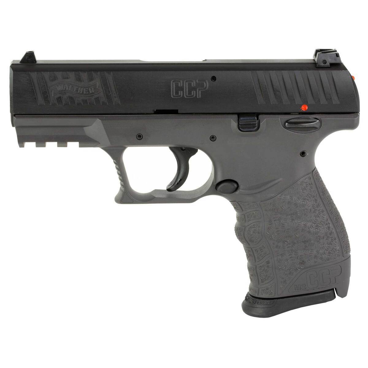 Walther CCP M2 9mm Luger 3.54in Tungsten Gray Pistol - 8+1 Rounds - Gray Walther CCP M2 9mm Luger 3.54in Tungsten Gray Pistol - 8+1 Rounds - Gray