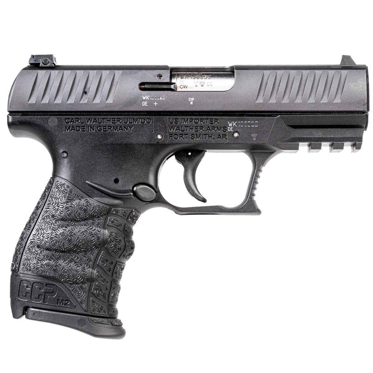 Walther CCP M2+ 9mm Luger Black Pistol - 8+1 - Black Walther CCP M2+ 9mm Luger Black Pistol - 8+1 - Black
