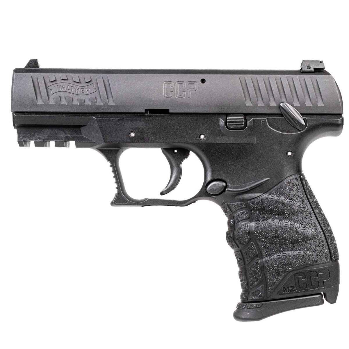 Walther CCP M2+ 9mm Luger Black Pistol - 8+1 - Black Walther CCP M2+ 9mm Luger Black Pistol - 8+1 - Black