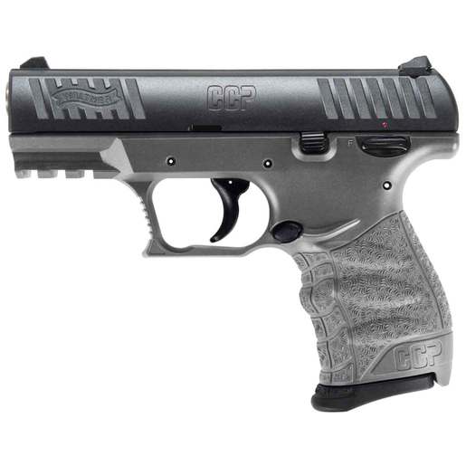 Walther CCP M2 Tungsten Gray/Black 9mm Luger 3.54in Pistol - 8+1 Rounds - Gray image
