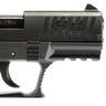 Walther P22 22 Long Rifle 3.42in Tungsten Gray/Black Pistol - 10+1 Rounds - California Compliant - Tungsten Gray/Black