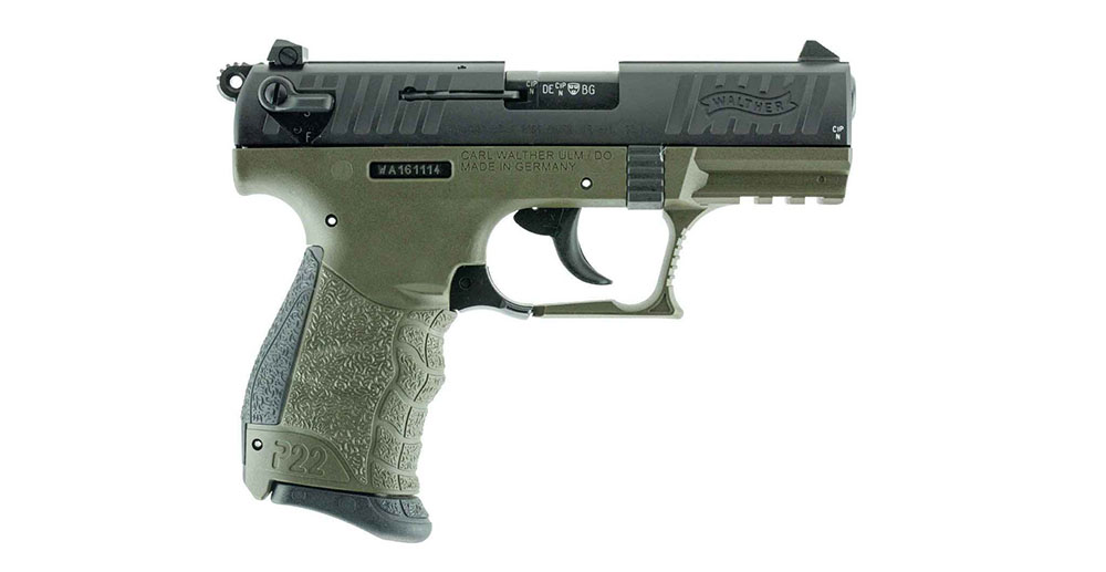 walther p22 34.1 inch barrel