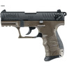 Walther P22 22 Long Rifle 3.42in Black Pistol - 10+1 Rounds - Green