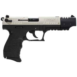 Walther P22 22 Long Rifle 5in Nickel Pistol - 10+1 Rounds