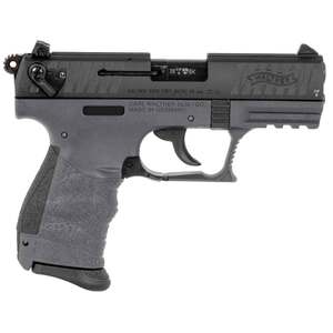 Walther P22 Q 22 Long Rifle 3.42in Tungsten Gray/Black Pistol - 10+1 Rounds